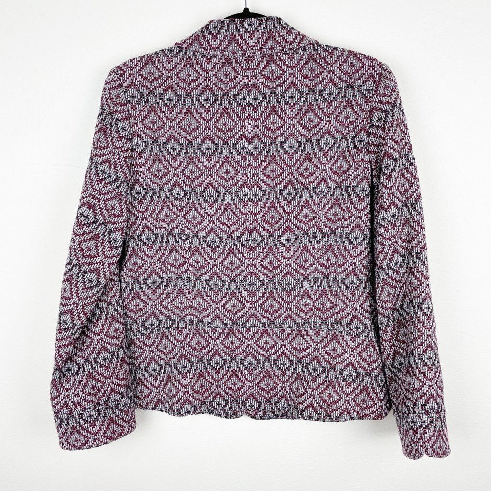 Pendleton Virgin Wool 3-Button Geometric Blazer - image 3